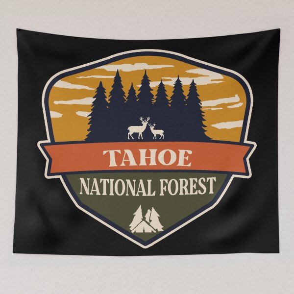 Item preview, Tahoe National Forest designed and sold by graphic-map.