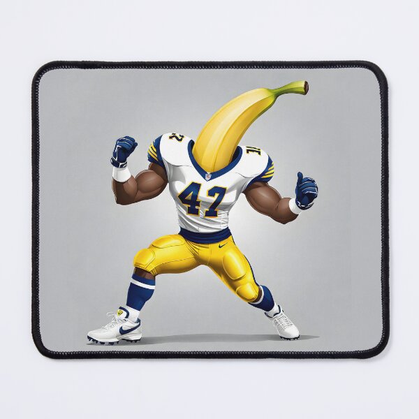 Item preview, "Top Banana Touchdown" Banana Head Footballer designed and sold by Artekinium.