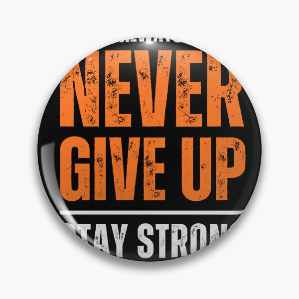 Item preview, Never Give Up designed and sold by ComeAgainShop.