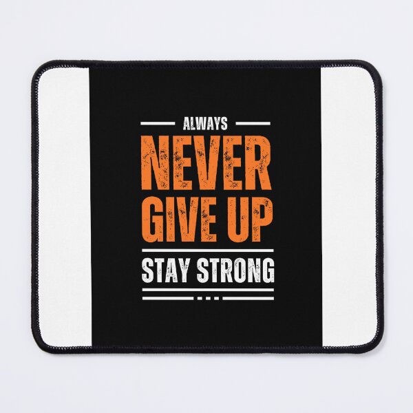 Item preview, Never Give Up designed and sold by ComeAgainShop.