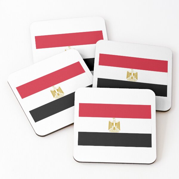 Item preview, Egypt Flag designed and sold by BlockyB.