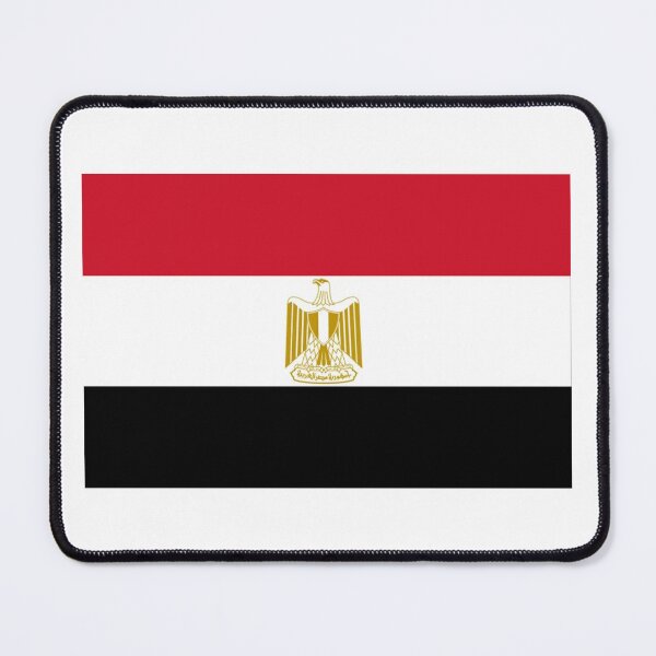 Item preview, Egypt Flag designed and sold by BlockyB.