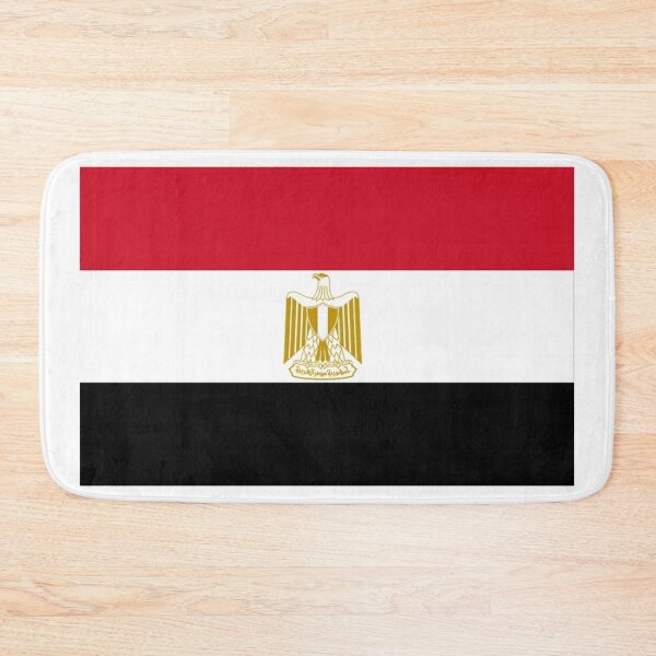 Item preview, Egypt Flag designed and sold by BlockyB.
