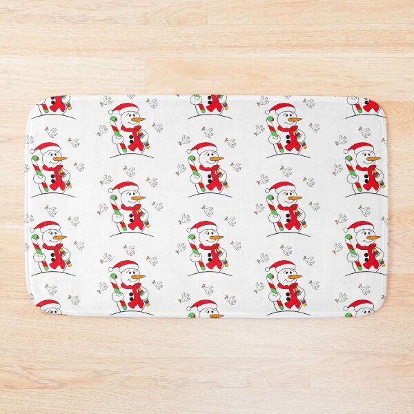 Item preview, Candy Cane Snowman designed and sold by Sartoris Art.