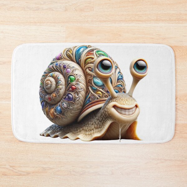 Item preview, Cheerful colorful snail designed and sold by FusiTink.