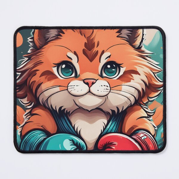 Item preview, Cute boxing cat designed and sold by Maydum.