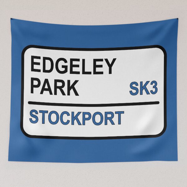 Item preview, Edgeley Park Football Sign designed and sold by BlockyB.
