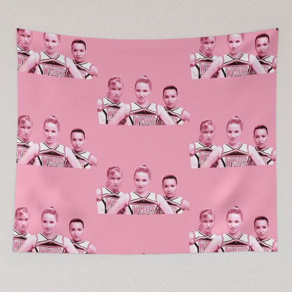 Item preview, Glee unholy trinity quinn fabray, santana lopez, brittany s. pierce pink posterised  designed and sold by sarahhelizz.