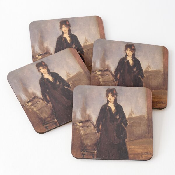 Item preview, artist berthe morisot, berthe morisot paintings, painter berthe morisot, berthe morisot art, berthe morisot autoportrait, berthe morisot artwork designed and sold by rosa-reid.