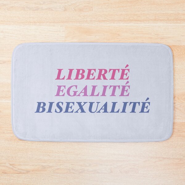 Item preview, Liberte egalite bisexualite designed and sold by atlasbackache.