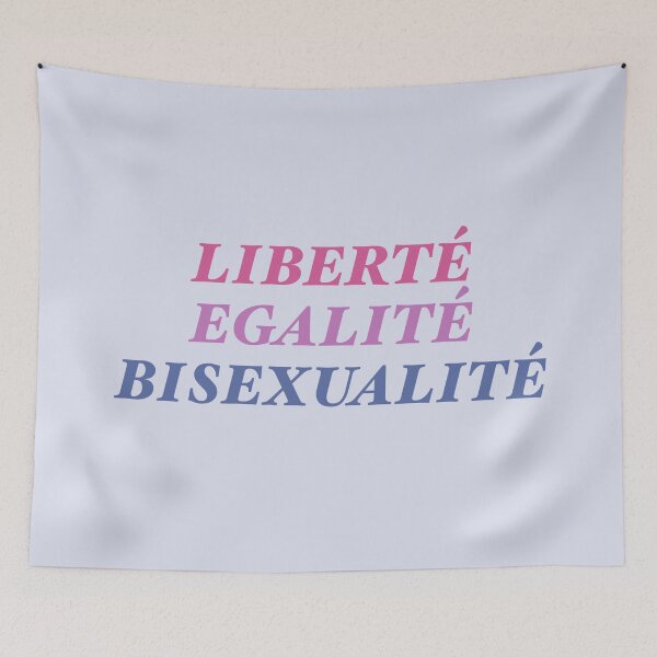 Item preview, Liberte egalite bisexualite designed and sold by atlasbackache.