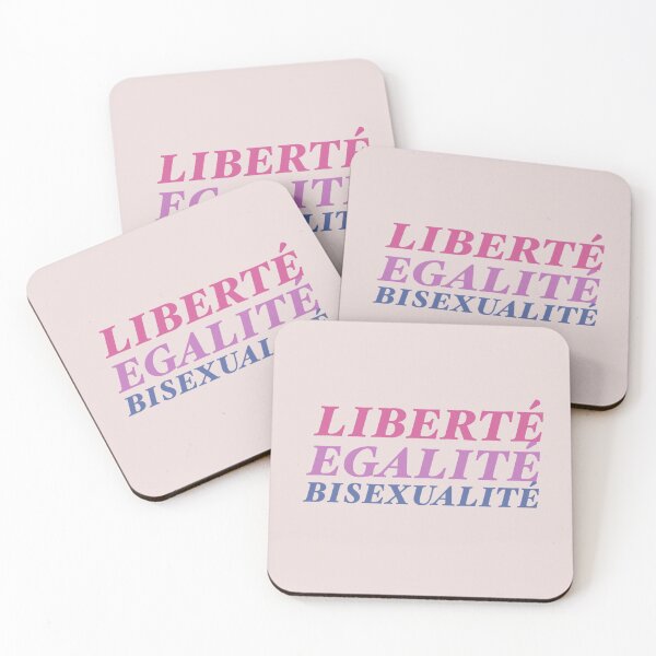 Item preview, Liberte egalite bisexuality square designed and sold by atlasbackache.