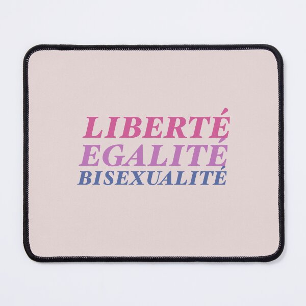 Item preview, Liberte egalite bisexuality square designed and sold by atlasbackache.