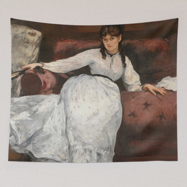 Item preview, artist berthe morisot, berthe morisot paintings, painter berthe morisot, berthe morisot art, berthe morisot autoportrait, berthe morisot artwork designed and sold by rosa-reid.