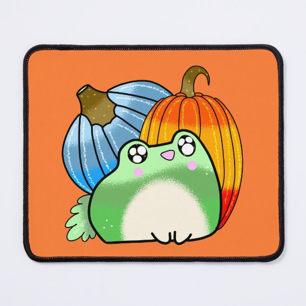 Item preview, Cottagecore halloween pumpkin frog season designed and sold by Quacktails.