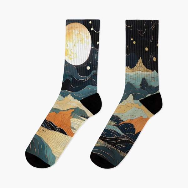 Item preview, Starlit Peaks and Ocean Currents designed and sold by ArteeInnovation.