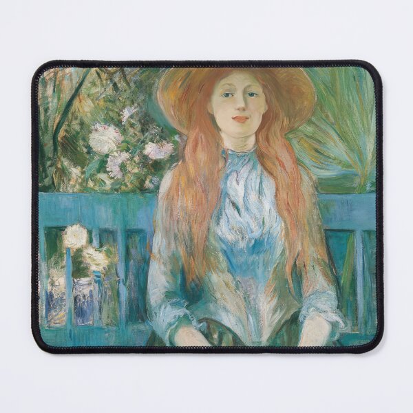 Item preview, artist berthe morisot, berthe morisot paintings, painter berthe morisot, berthe morisot art, berthe morisot autoportrait, berthe morisot artwork designed and sold by rosa-reid.
