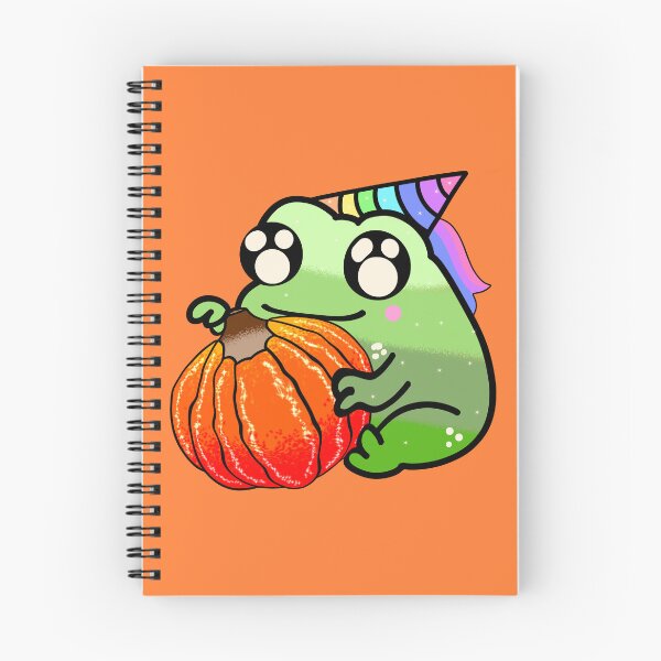 Item preview, Spooky halloween pumpkin frog season designed and sold by Quacktails.