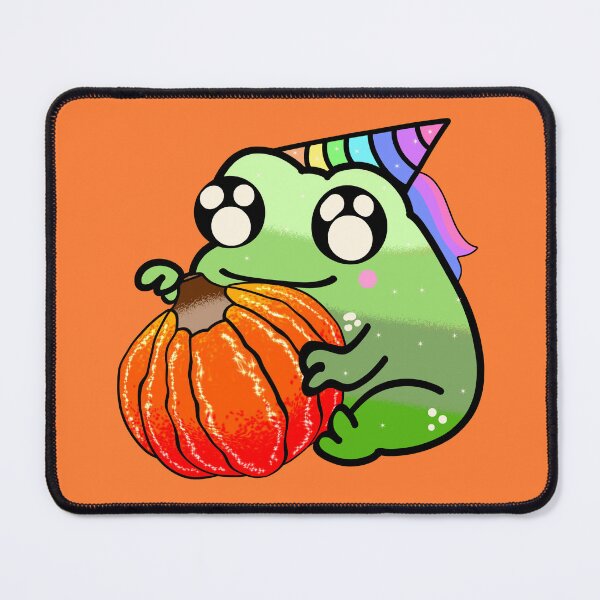 Item preview, Spooky halloween pumpkin frog season designed and sold by Quacktails.