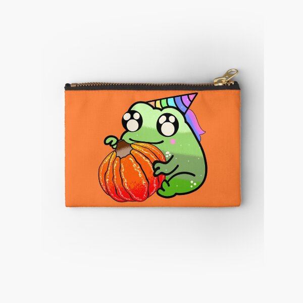 Item preview, Spooky halloween pumpkin frog season designed and sold by Quacktails.