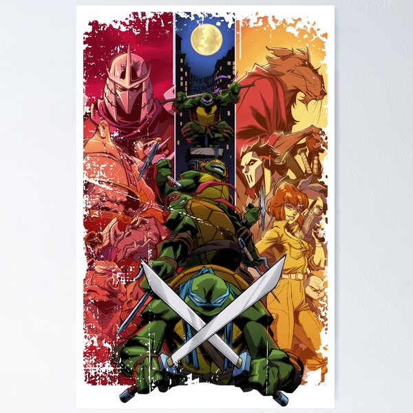 Item preview, Teenage Mutant Ninja Turtle Cast  designed and sold by A-jackson.