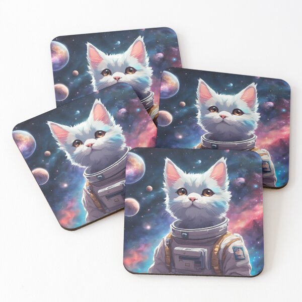 Item preview, Anime Cat In Outer Space designed and sold by npsbubble.