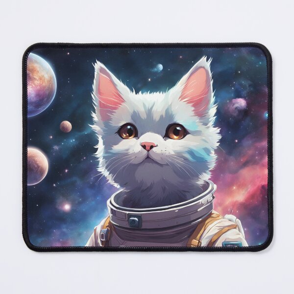 Item preview, Anime Cat In Outer Space designed and sold by npsbubble.