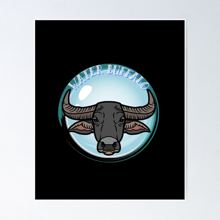 water buffalo Sticker