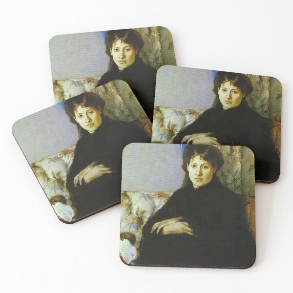 Item preview, artist berthe morisot, berthe morisot paintings, painter berthe morisot, berthe morisot art, berthe morisot autoportrait, berthe morisot artwork designed and sold by rosa-reid.