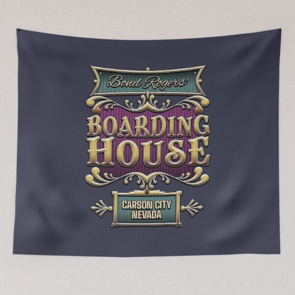 Item preview, Bond Rogers' Boarding House. The Shootist. designed and sold by robotrobotROBOT.