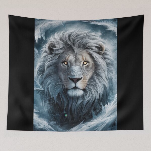 Item preview, Lion of the Ice Age designed and sold by InsanseCreation.
