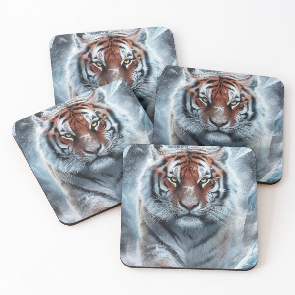 Item preview, Tiger of the Ice Age designed and sold by InsanseCreation.