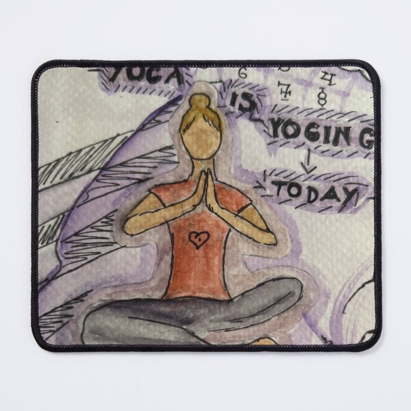 Item preview, Yoga vibes girl  designed and sold by denaki12.