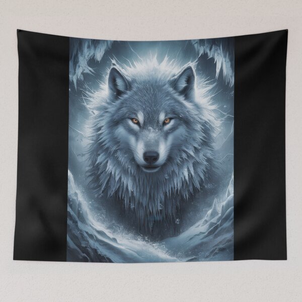 Item preview, Wolf of the Ice Age designed and sold by InsanseCreation.