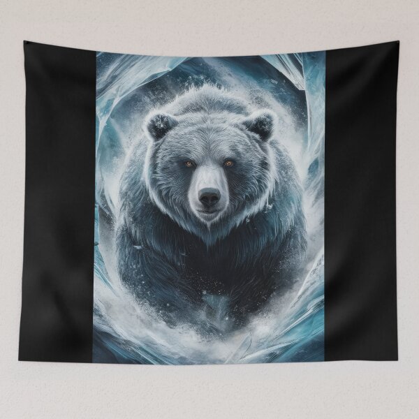 Item preview, Bear of the Ice Age designed and sold by InsanseCreation.