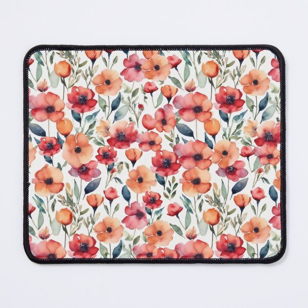 Item preview, Water colour summer flowers pattern texture designed and sold by Moonde04.