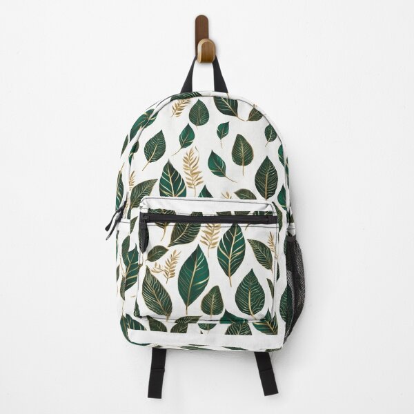 Item preview, gold and emerald leaves pattern texture designed and sold by Moonde04.