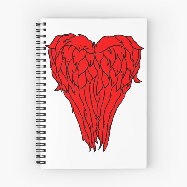 Item preview, Daryl Dixon Wings - Heart designed and sold by AjHound.