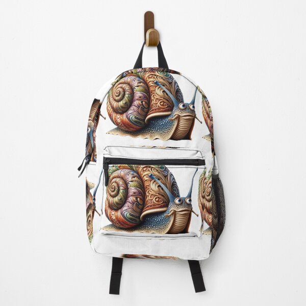 Item preview, Colorful happy snail designed and sold by FusiTink.