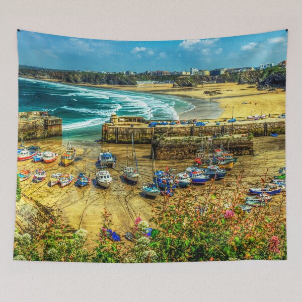 Item preview, Newquay Harbour And Towan Beach designed and sold by Paul Thompson Photography.