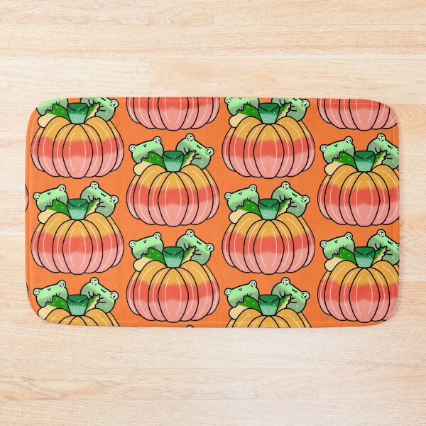 Item preview, Scary pumpkin halloween fall autumn froggy season designed and sold by Quacktails.