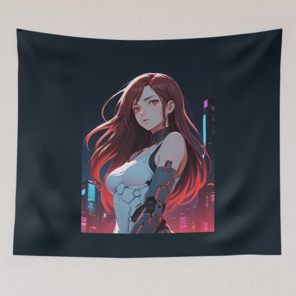 Item preview, Cyborg Girl designed and sold by ArtCraftLab.