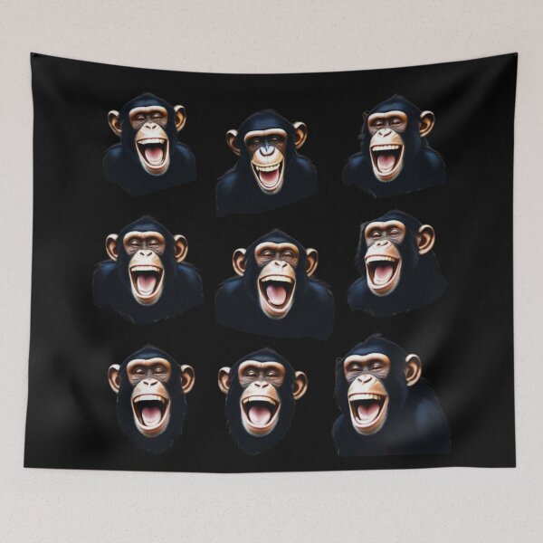 Item preview, Chimpanzees #2 designed and sold by JALNERVION SHOP.