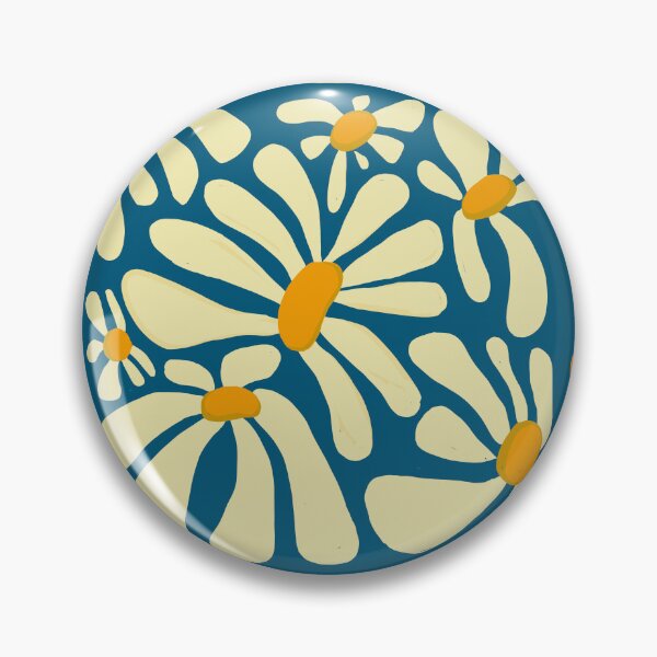 Item preview, Daisies For Days - Cheerful Daisies in a Field of Blue designed and sold by 1Timothy523.