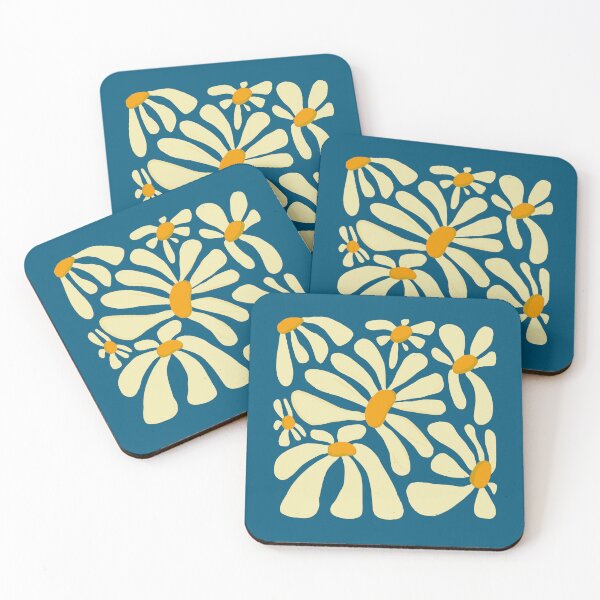 Item preview, Daisies For Days - Cheerful Daisies in a Field of Blue designed and sold by 1Timothy523.