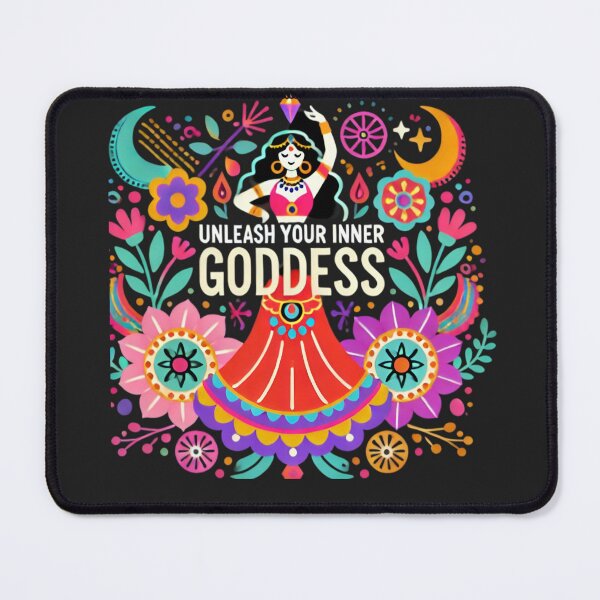 Item preview, Unleash Your Inner Goddess Colorful Empowering Art designed and sold by smc1059.