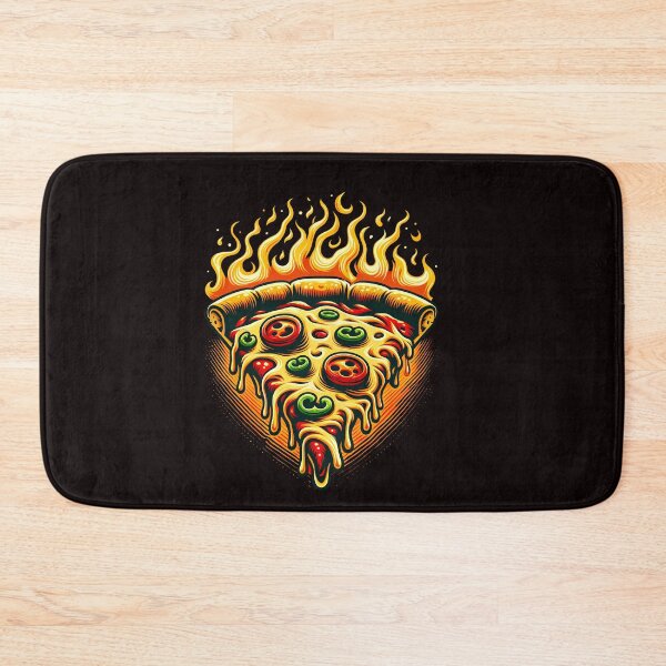 Item preview, Hot Pizza Slice Illustration  designed and sold by Logiamerch.