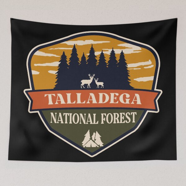 Item preview, Talladega National Forest designed and sold by graphic-map.