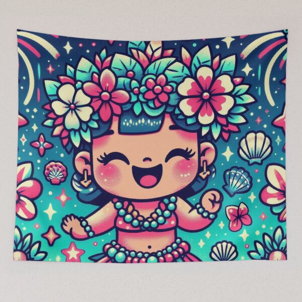 Item preview, Enchanting Hula Kids - 197 designed and sold by sagaofsilence.