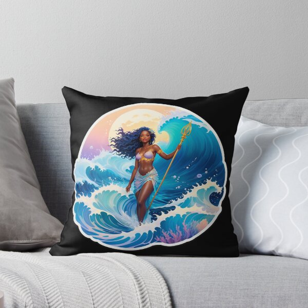 Item preview, Oceanic goddess commanding the waves designed and sold by artwaves.
